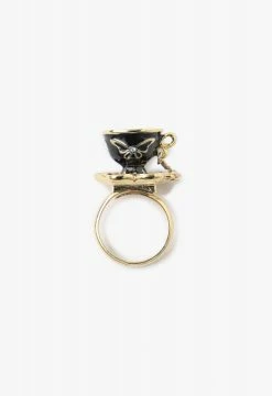 Vendome ACCESSORIES Teacup Ring Black