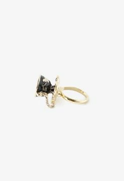 Vendome ACCESSORIES Teacup Ring Black