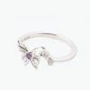 Vendome Ribbon Butterfly Ring Silver ACCESSORIES