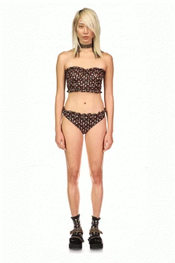 Anna Sui Butterfly Meadows Sunbathing Top CLOTHING