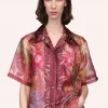 Anna Sui Tropical Paradise Button Down Top Spring '22 1 Anna Sui Tropical Paradise Button Down Top Spring '22