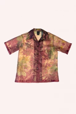 Anna Sui Tropical Paradise Button Down Top Spring '22