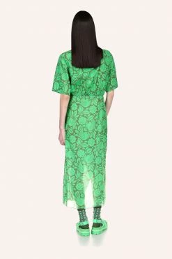 Anna Sui Bird Of Paradise Shirt Dress