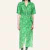 Anna Sui Bird Of Paradise Shirt Dress