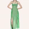 Anna Sui Spring '22 Bird Of Paradise Halter Dress