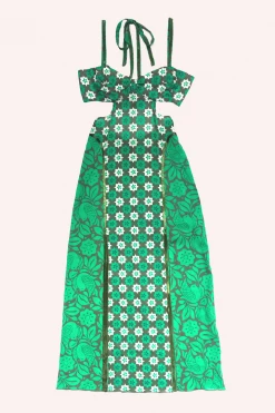 Anna Sui Spring '22 Bird Of Paradise Halter Dress