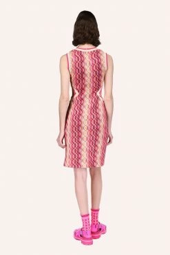 Anna Sui Wave Rider Knit Cutout Dress Spring '22 11 Anna Sui Wave Rider Knit Cutout Dress Spring '22