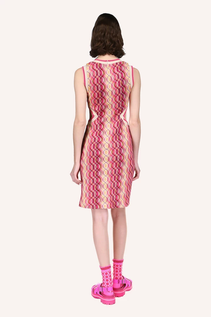 Anna Sui Wave Rider Knit Cutout Dress Spring '22 7 Anna Sui Wave Rider Knit Cutout Dress Spring '22