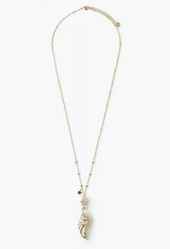 Vendome Wing Necklace Gold ACCESSORIES