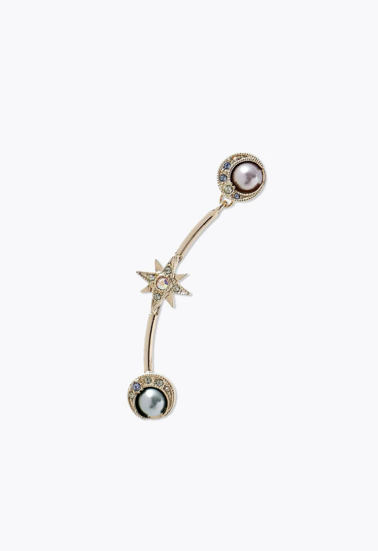 Vendome ACCESSORIES Butterfly Starry Night Earrings <br> Lavender 4 Vendome ACCESSORIES Butterfly Starry Night Earrings Lavender