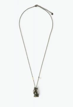 Vendome Cat Necklace Black ACCESSORIES