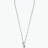 Vendome ACCESSORIES Wing Necklace Black