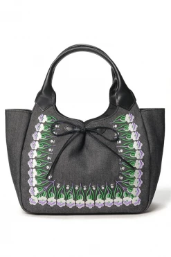 Kuipo Pansy Panel Flora Bag ACCESSORIES