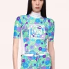 Anna Sui Beckoning Blossoms Surf Top <br> Orchid 2 Anna Sui Beckoning Blossoms Surf Top Orchid