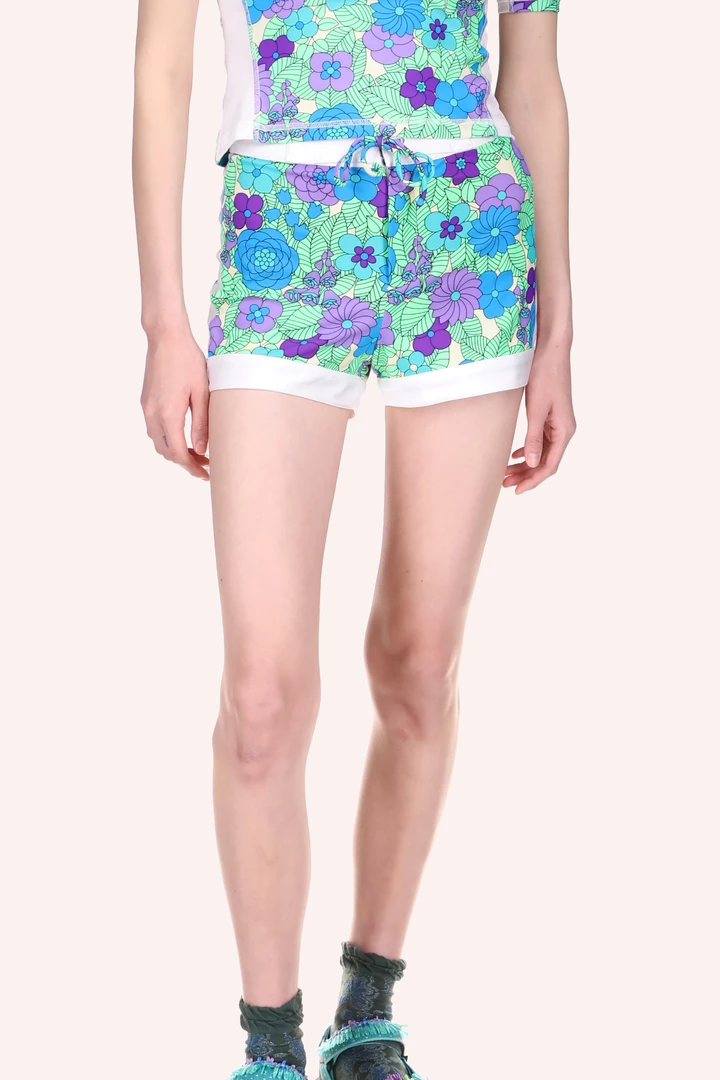 Anna Sui Spring '22 Beckoning Blossoms Surf Shorts 3 Anna Sui Spring '22 Beckoning Blossoms Surf Shorts