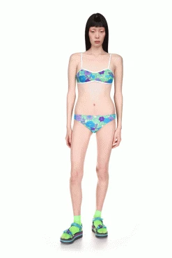 Anna Sui Beckoning Blossoms Bikini Set