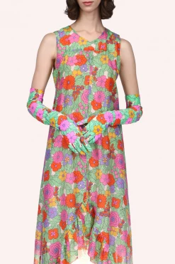 Anna Sui Beckoning Blossoms Dress