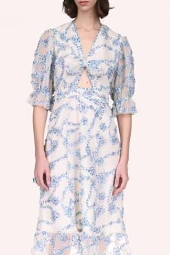 Anna Sui Ring Around The Rosie Puff Sleeve Tulle Dress 10 Anna Sui Ring Around The Rosie Puff Sleeve Tulle Dress