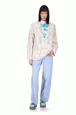 Anna Sui Spring '22 Shangri-La Knit Hoodie