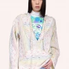 Anna Sui Spring '22 Shangri-La Knit Hoodie