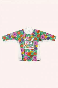 Anna Sui Spring '22 Beckoning Blossoms Surf Top <br> Marigold 15 Anna Sui Spring '22 Beckoning Blossoms Surf Top Marigold