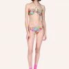 Anna Sui Spring '22 Beckoning Blossoms String Bikini Set