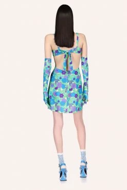 Anna Sui Spring '22 Beckoning Blossoms Dress