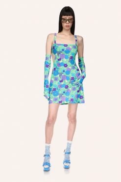 Anna Sui Spring '22 Beckoning Blossoms Dress