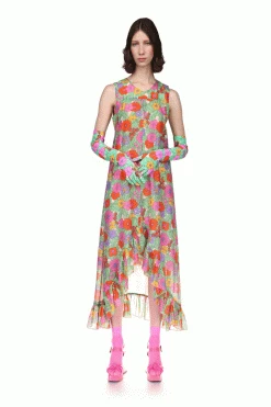 Anna Sui Beckoning Blossoms Dress