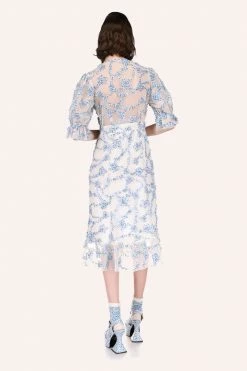 Anna Sui Ring Around The Rosie Puff Sleeve Tulle Dress 11 Anna Sui Ring Around The Rosie Puff Sleeve Tulle Dress