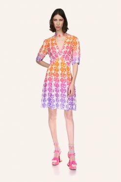 Anna Sui Radiant Ombre Dress Spring '22
