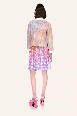 Anna Sui Kaleidoscope Terry Tweed Jacket Spring '22