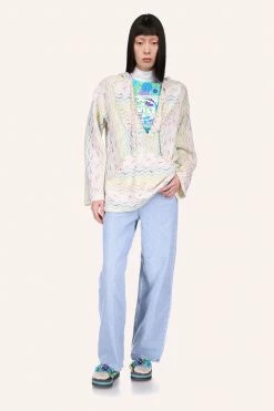 Anna Sui Spring '22 Shangri-La Knit Hoodie