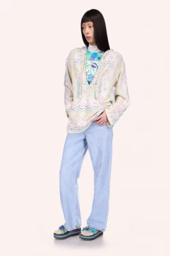 Anna Sui Spring '22 Shangri-La Knit Hoodie