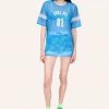 Anna Sui Sheer Mesh Football Tunic