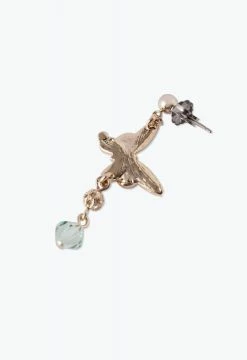 Vendome Butterfly Earrings Green