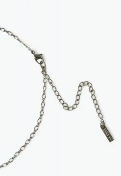 Vendome Butterfly Necklace <br> Black 9 Vendome Butterfly Necklace Black