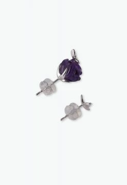 Vendome Rose And Butterfly Earrings ACCESSORIES
