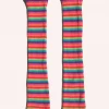 Anna Sui Rainbow Stripe Gloves Rainbow Summer '22