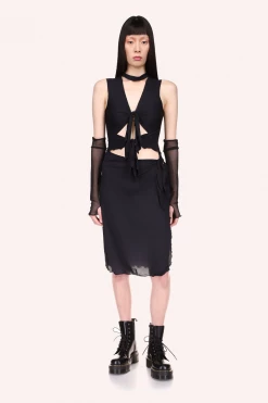 Anna Sui The Liisa Dress Black