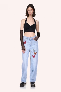 Anna Sui Summer '22 The Ana Tank Black