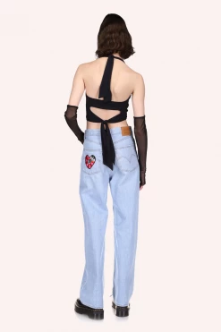 Anna Sui Summer '22 The Ana Tank Black