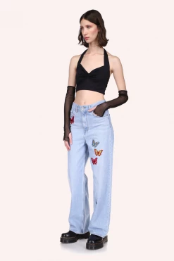 Anna Sui Summer '22 The Ana Tank Black