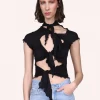 Anna Sui The Devon Top Black