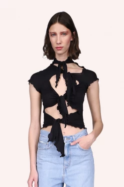 Anna Sui The Devon Top Black