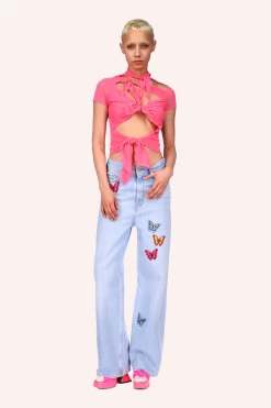 Anna Sui The Devon Top Pink Summer '22