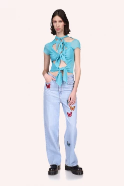 Anna Sui The Devon Top Seafoam Summer '22