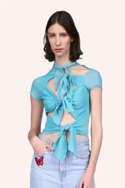 Anna Sui The Devon Top Seafoam Summer '22