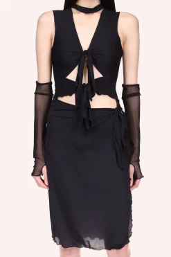 Anna Sui The Liisa Dress Black