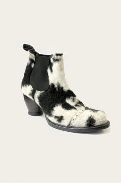 Anna Sui X John Fluevog Faux Cowhide Chelsea Boot